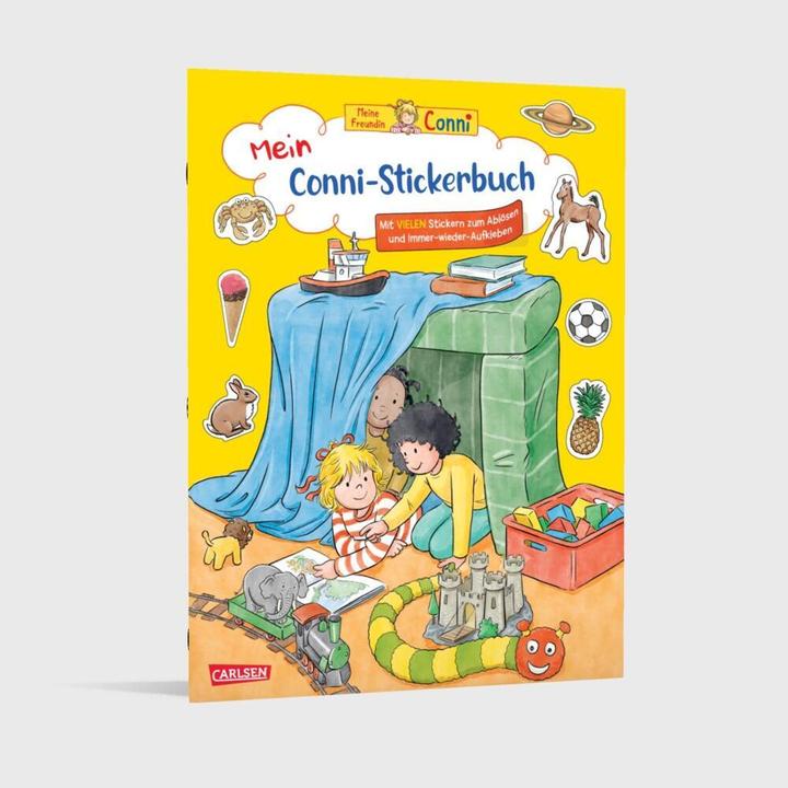 Image du produit Conni Gelbe Reihe (livre d'activités) : Mon livre d'autocollants Conni