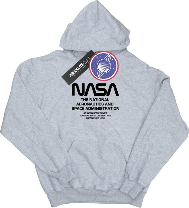 Image du produit Nasa - Sweat à capuche WORM BLURB - Femme (XL)