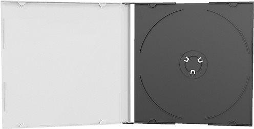 Productafbeelding MediaRange Blanco CD-hoesje voor 1 schijfje zwart