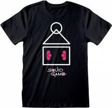 Actual product image Heroes Inc Squid Game - T-shirt unisexe Noir Symbols - L (L)