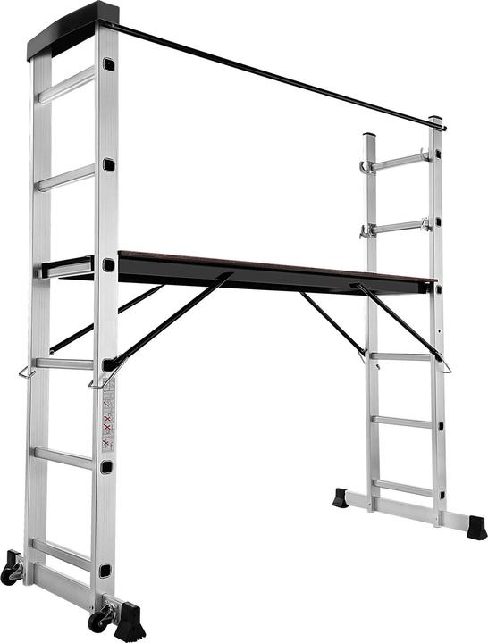 tectake multi-purpose ladder (Platform ladder, 160 cm)