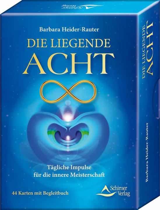 Actual product image Die liegende Acht, 44 Karten mit Begleitbuch: Tõgliche Impulse für die innere Meisterschaft (German, Barbara Heider-Rauter, 2019)