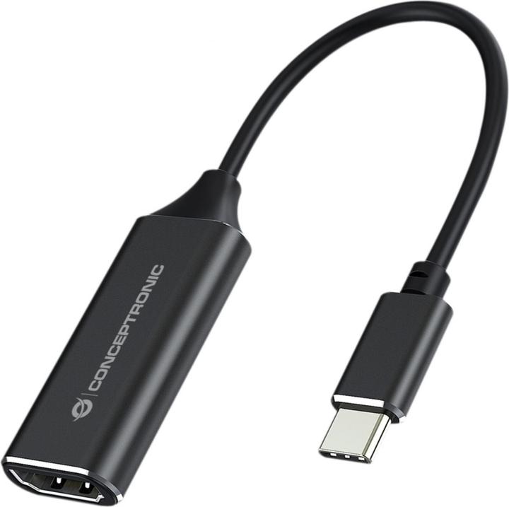 Conceptronic Adapterkabel USB-C -> HDMI Adapter St/Bu (USB Typ-C, HDMI, 19.80 cm)