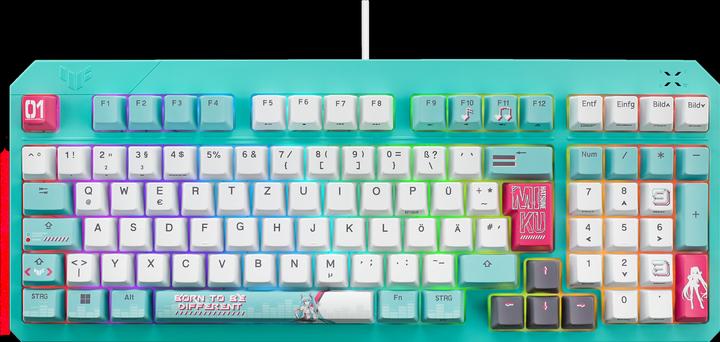 Actual product image ASUS TUF Gaming K3 Gen II Hatsune Miku Edition (DE, Cable)