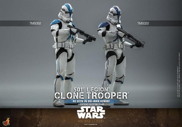 Actual product image Hot Toys Star Wars: Obi-Wan Kenobi 1/6 501st Legion Clone Trooper