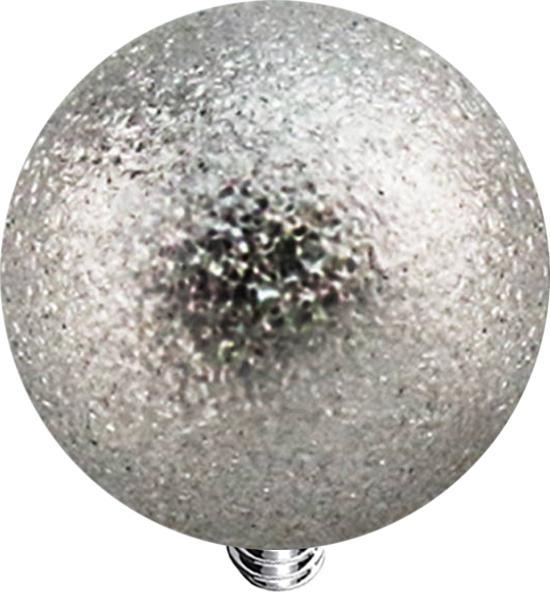 Image du produit Star Piercing Dermal Anchor Boule argent moucheté (sans laiton, Acier chirurgical 316L)