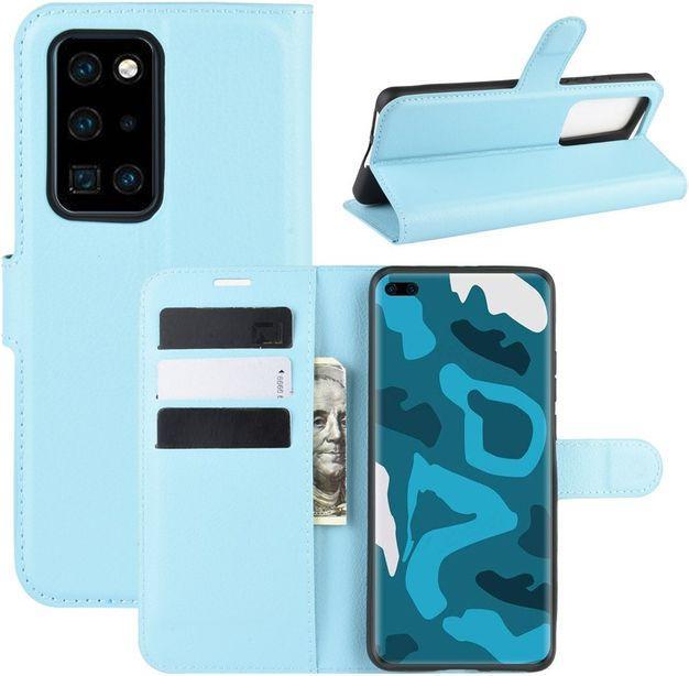 Produktbild MU Classic Litchi Leder Bookcover Series (Huawei P40 Pro+)
