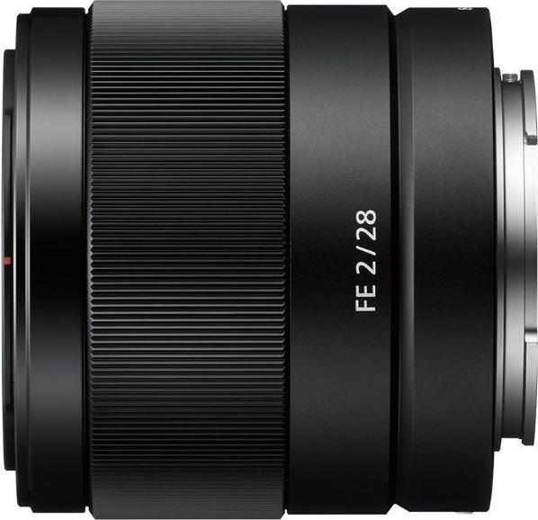 Actual product image Sony FE 28mm f/2, Full Frame E-Mount (Sony E, APS-C / DX, full size)