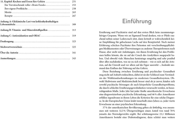 Actual product image Ernährung für die Psyche (German, Uma Naidoo, 2021)