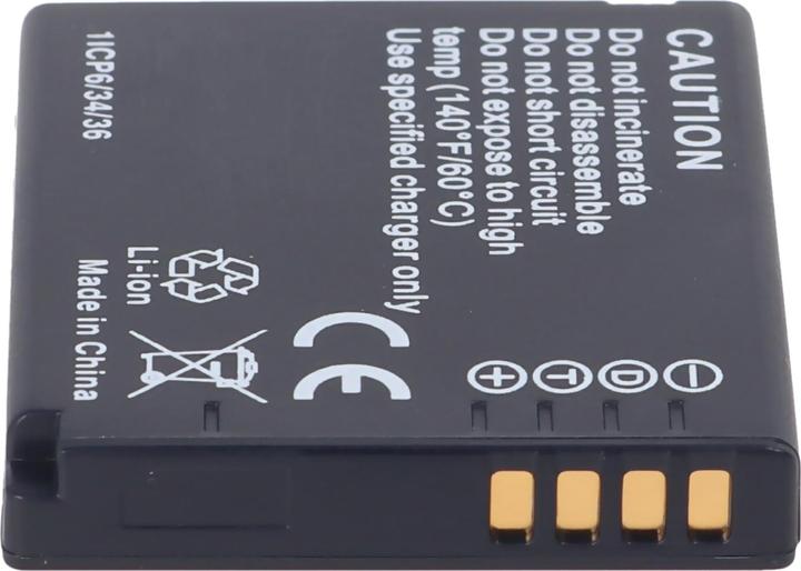 Actual product image Panasonic Battery DMW-BCF10, DMW-BCF10E, BCF-10, CGA-S/106C,, CGA-S106C (Rechargeable battery)