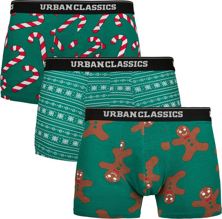 Produktbild Urban Classics Christmas Fun Boxer (S, 3er Pack)
