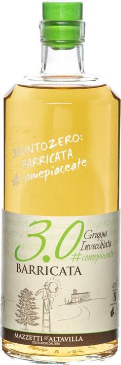 Produktbild Mazzetti d'Altavilla Grappa Barricata Invecchiata &quot3.0&quot 1l 40%