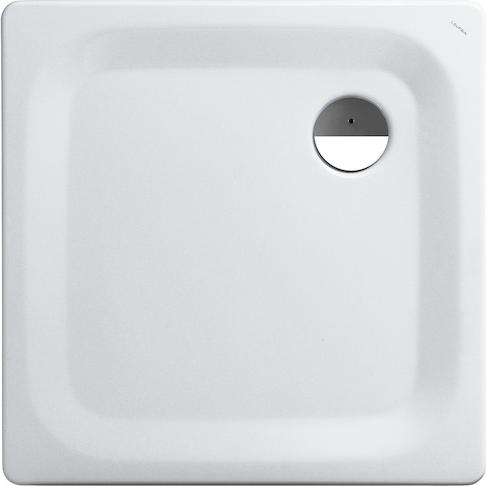 Produktbild Laufen PLATINA Duschwanne 80x80x2,5cm, Stahl emailliert, extraflach, weiss