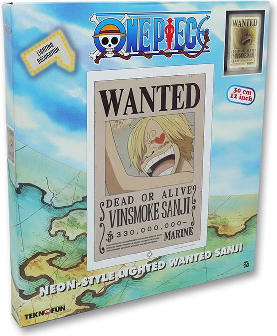 Produktbild Teknofun ONE PIECE - Sanji - Neon Mural Led - 30 cm