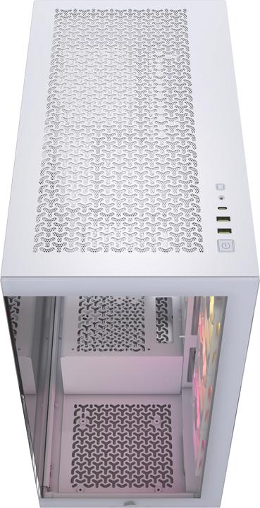Productafbeelding Corsair Kast iCUE 3500X RGB Midi TG wit BTF+ZERO (E-ATX)