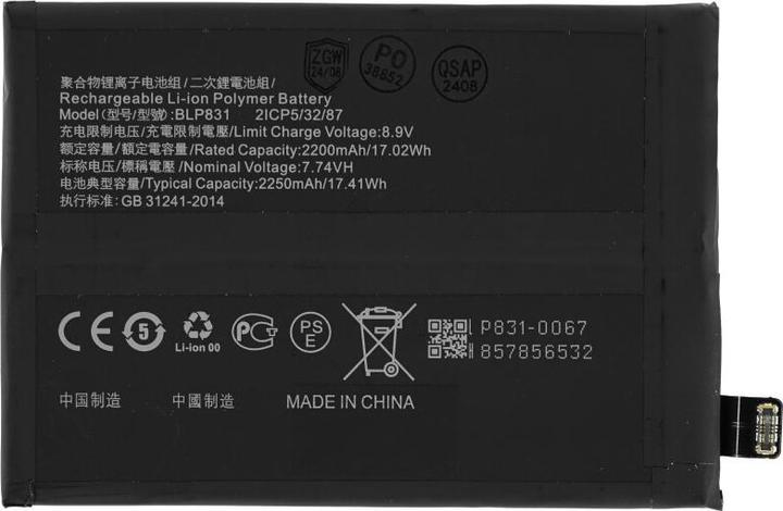 Image du produit OEM Batterie MPS BLP831 pour Oppo Find X3/X3 Pro CPH2173
