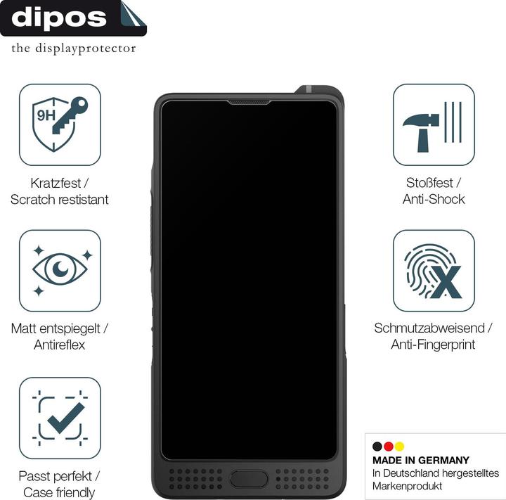 Image du produit Dipos Anti-Shock Film de Protection d’écran Anti-reflet (1 pièce(s), Sonim XP10)