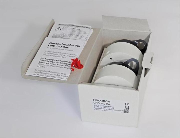 Hekatron Optical smoke switch set with line monitoring ORS 142