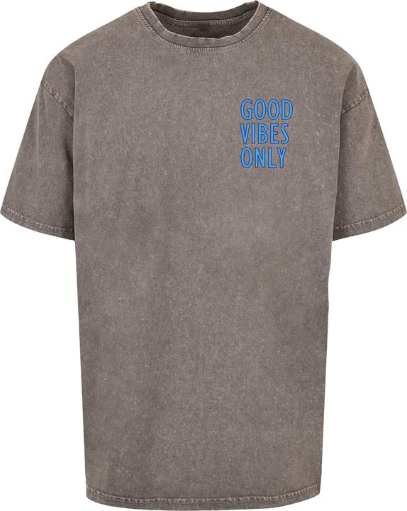 Produktbild Merchcode Good Vibes Only Acid Washed Heavy Oversized Tee - 112857 (3XL)