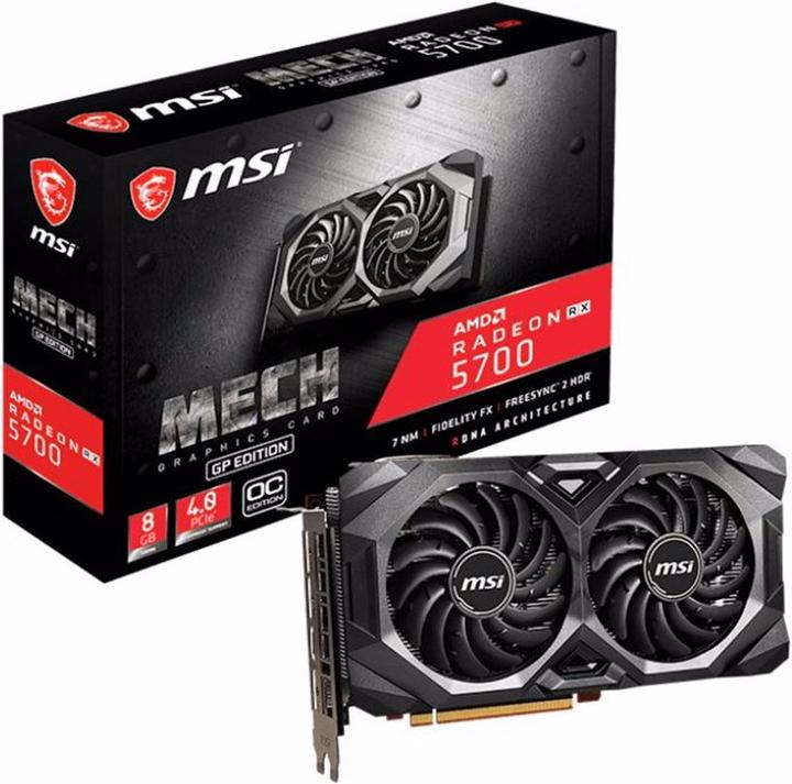 Immagine prodotto MSI Radeon RX 5700 MECH GP OC (8 GB)