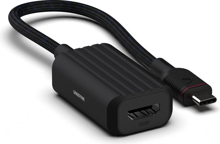Unisynk USB-C to HDMI 4K Adapter Black (USB Typ-C)