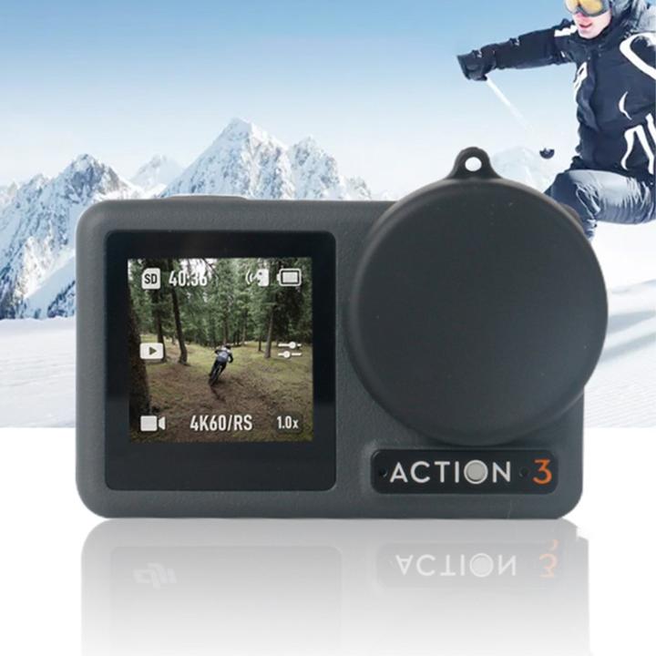Immagine prodotto Ueli Express 8 in 1 DJI Osmo Action Display und Linsen Panzerglas mit Objektivschutz (Osmo Azione 3, Osmo Azione 4)