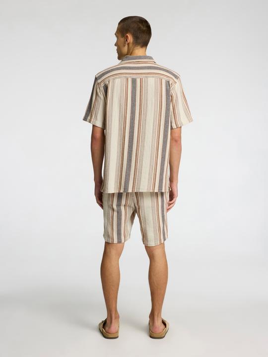 Produktbild Selected Homme Gestreifte Kurzarmhemd (L)