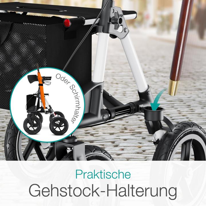 Actual product image Aktivshop Outdoor rollator with pneumatic tyres Comfort