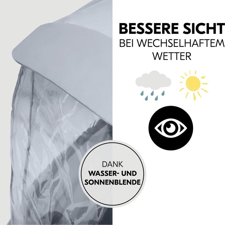 Actual product image Hauck Walk N Care Raincover Grey
