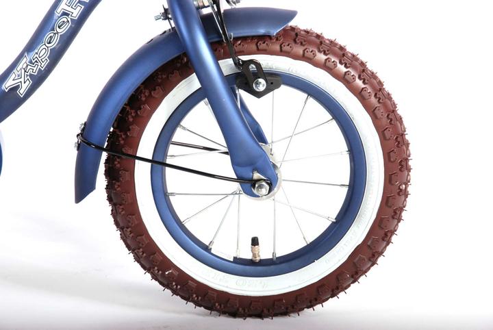 Productafbeelding Volare Blue Cruiser Kinderfiets - Jongens - 12 inch - Blauw - 95% afgemonteerd (12")