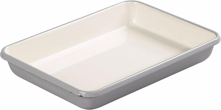 Produktbild Tala Emaille Brat- und Auflaufform gross, 33x33x5.5 cm, grau
