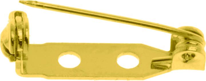 Produktbild Glorex Broschennadel 5St 18mm goldfarben