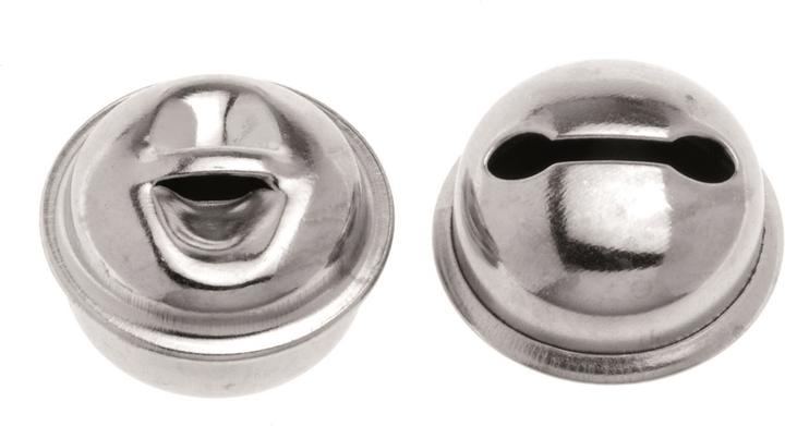 Image du produit Glorex Grelots 15mm / 8pcs couleur argent