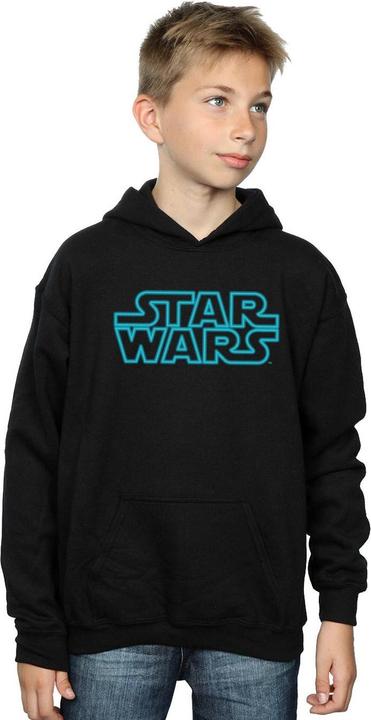 Image du produit Star Wars - Sweat à capuche NEON SIGN LOGO - Garçon (152, 158)