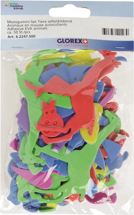 Glorex Animaux en mousse autocollants