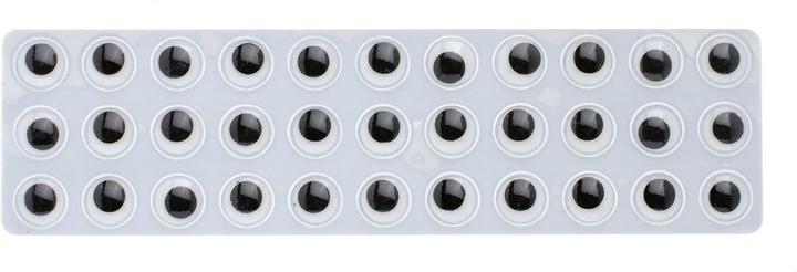 Actual product image Glorex Wiggle eyes 18mm round SB 14pcs self-adhesive