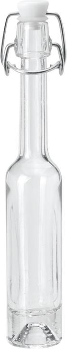 Actual product image Glorex Bottle round high clear glass 40ml