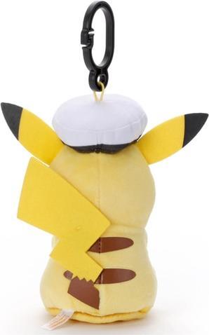 Image du produit Pokémon Poupée sonore Capitaine Pikachu en peluche - 15 cm