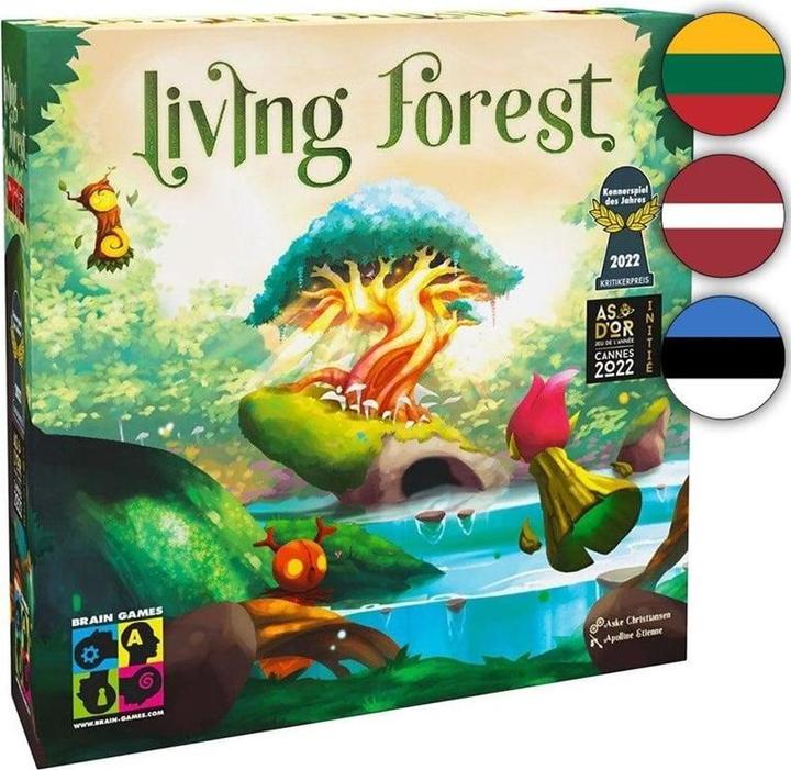 Actual product image Brain Games Board Game Living Forest