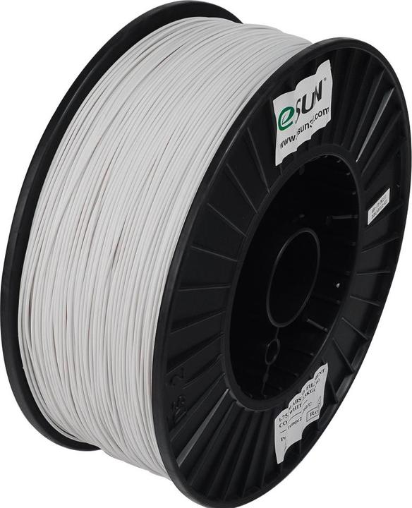 Produktbild eSUN ABS+ 1,75mm COLD WHITE 2,5kg (ABS, 1.75 mm, 2500 g, Weiss)