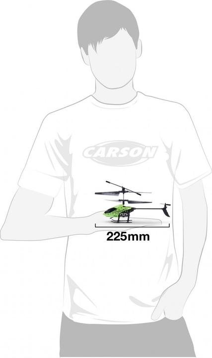 Immagine prodotto Carson Model Sport Starter Tyrann 230 IR 2Ch RTF verde elicottero RC per principianti