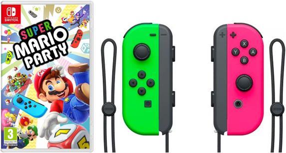 Nintendo Super Mario Party + Joy Con
