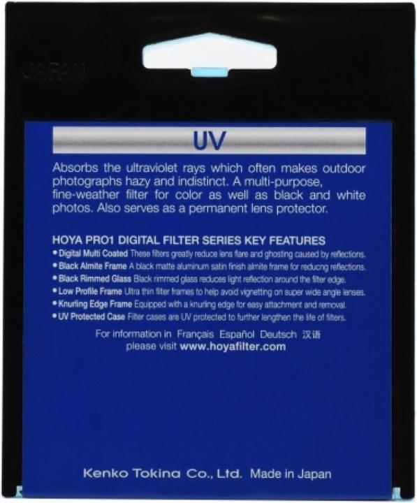 Produktbild Hoya Pro1 Digital UV Filter (67 mm, UV-Filter)