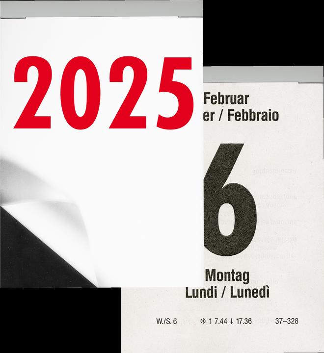 Biella Abreisskalender (10 x 14 cm, Couverture rigide, Allemand)