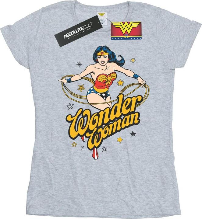 Immagine prodotto Wonder Woman Stars Maglietta Donna (XXL)