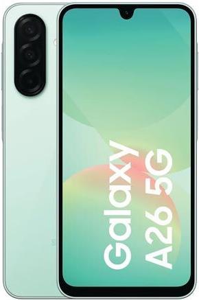 Actual product image Samsung Galaxy A26 (128 GB, Mint colour, 6.70", 50 Mpx, 5G)
