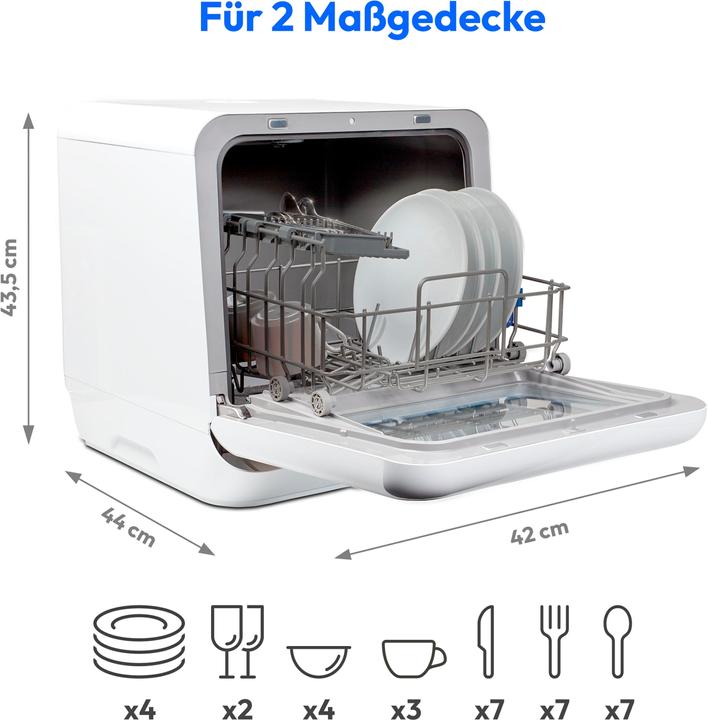 Produktbild Medion Mini-Geschirrspüler DWT20 (MD37763)