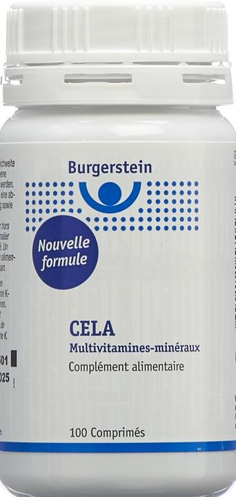 Actual product image Burgerstein Multivitamin Mineral CELA (100 Piece, Pills, 162 g)