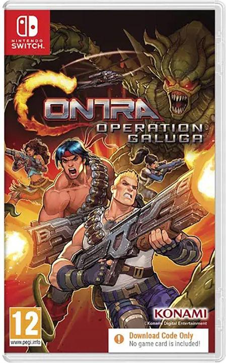 Immagine prodotto Konami Contra: Operation Galuga (Code in a Box) /Switch (Switch, Switch Lite, Switch OLED, EN)