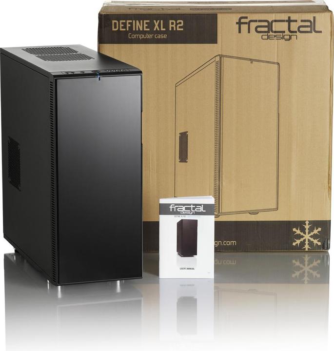 Produktbild Fractal Define XL R2 Juodas, E-ATX, Power supply included No Define XL R2 Juodas, E-ATX, Powe (ATX, mATX, Mini-ITX, XL-ATX)